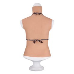 Full Upper Vest High Collar Silicone Breast Forms 6th Gen 19