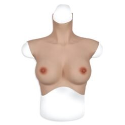 Half Upper Vest High Collar Silicone Breast Forms Woman M 7th Gen