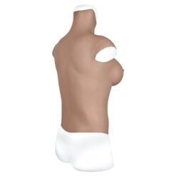 Full Upper Vest High Collar Silicone Breast Forms M 7th Gen 11