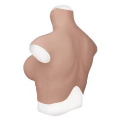 Half Upper Vest High Collar Silicone Breast Forms Man L 7th Gen 25