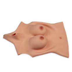 Full Upper Vest High Collar Silicone Breast Forms 6th Gen 23