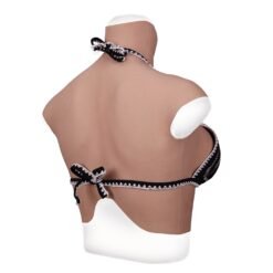 Half Upper Vest High Collar Silicone Breast Forms Man L 7th Gen 27