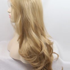 Long Wavy Golden Hair Synthetic Wig Handmade Crossdresser Wigs Ally 3