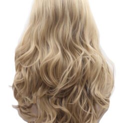 Long Wavy Golden Hair Synthetic Wig Handmade Crossdresser Wigs Bipolar 1