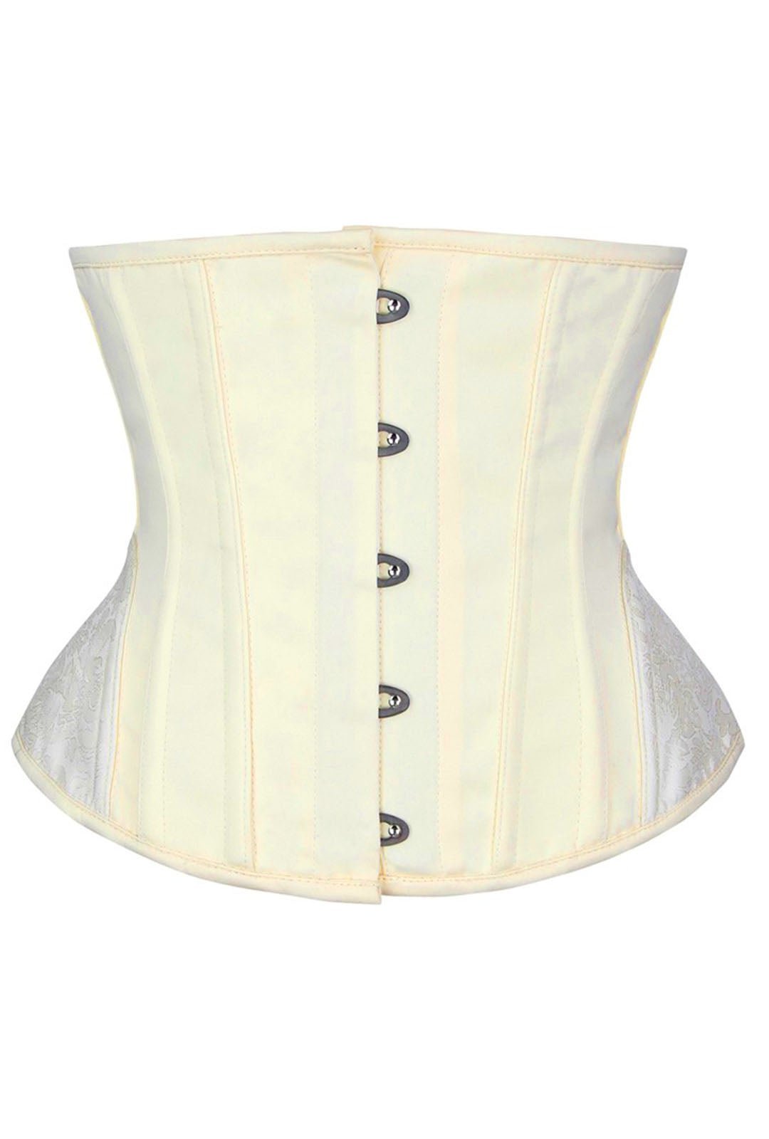 Apricot Underbust Steel Boned Crossdresser Corset