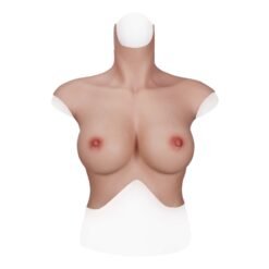 Half Upper Vest High Collar Silicone Breast Forms Woman S 7th Gen