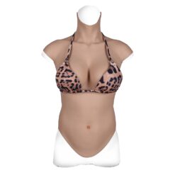 Full Upper Vest High Collar Silicone Breast Forms M 7th Gen 17