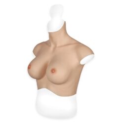 Half Upper Vest High Collar Silicone Breast Forms Man M 7th Gen 11