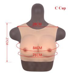 4th Gen Round Neck Breast Forms C Cup Size