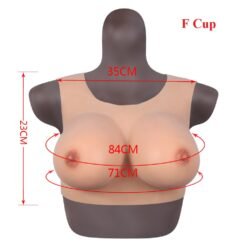 4th Gen Round Neck Breast Forms F Cup Size