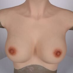 Half Upper Vest High Collar Silicone Breast Forms Woman M 7th Gen 19