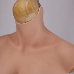 Half Upper Vest High Collar Silicone Breast Forms Man L 7th Gen 6