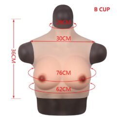 B-Cup-Silicone-Upper-Bodysuit-Breast-Forms