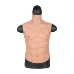 Full Upper Bodysuit Silicone Muscle Suit High Collar 5th Gen 6