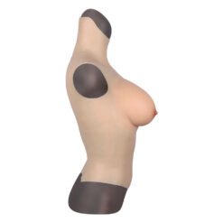 Full Upper Vest High Collar Silicone Breast Forms 4th Gen 3