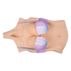Full Upper Vest High Collar Silicone Breast Forms 4th Gen 9