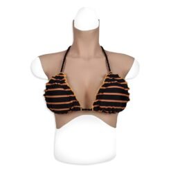 Half Upper Vest High Collar Silicone Breast Forms Woman M 7th Gen (3)
