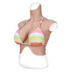 Half Upper Vest High Collar Silicone Breast Forms Woman S 7th Gen (8)