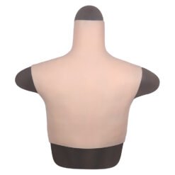 Half Upper Vest High Collar Silicone Breast Forms 4th Gen 4