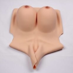 Half Upper Vest High Collar Silicone Breast Forms 6th Gen 27