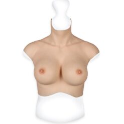 Half Upper Vest High Collar Silicone Breast Forms Man M 7th Gen 18