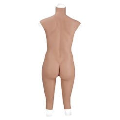 Silicone Full Bodysuit Three Quarter Length No Sleeve E Cup Size L 7th Gen 3