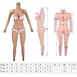 Silicone Full Bodysuit Full Length Long Sleeve C/E Cup 6th Gen 11