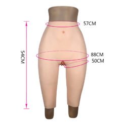 Silicone Pants Half Length Hip Enhance 5th Gen 12