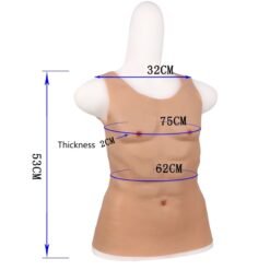 Full Upper Bodysuit Silicone Muscle Suit Vest 5th Gen Size