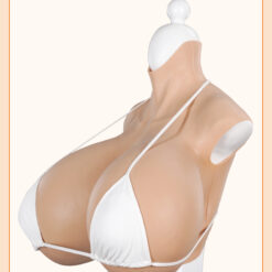 Half Upper Vest High Collar Silicone Breast Forms Z Cup 4th Gen 6