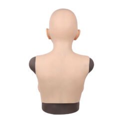 Realistic Silicone Masks with Breast Forms Upper Bodysuit Woman Alice 3