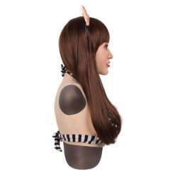 Realistic Silicone Masks with Breast Forms Upper Bodysuit Woman Claire 8