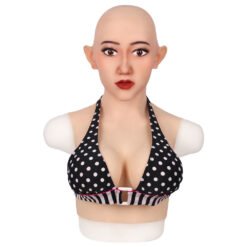Realistic Silicone Masks with Breast Forms Upper Bodysuit Woman Sivir 4