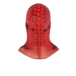Silicone Lizard Mask Skin Texture Headwear 02