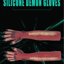 Silicone Demon Gloves 61cm 1