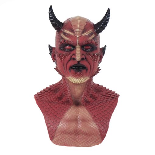 Silicone Julian Devorakart Devil Mask Headwear 5