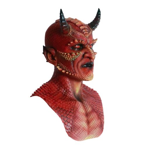 Silicone Julian Devorakart Devil Mask Headwear 6