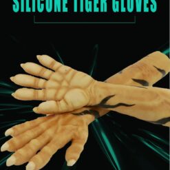 Silicone Tiger Gloves 58.5cm 1