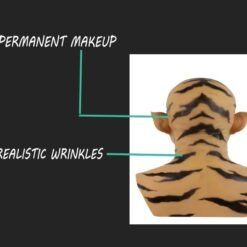 Silicone Tiger Mask Monster Headwear 5