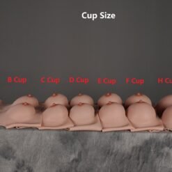 Half Upper Vest High Collar Silicone Breast Forms (Thin) 5th Gen Size 0