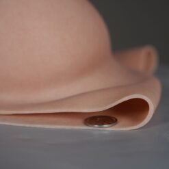 Half Upper Vest High Collar Silicone Breast Forms (Thin) 5th Gen 010