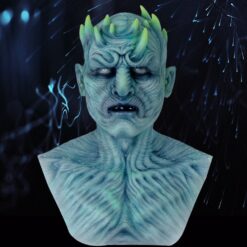 Silicone Night King Mask Monster Headwear 7