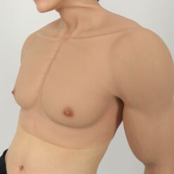 Half Upper Bodysuit Silicone Muscle Suit Long Sleeve High Collar 5th Gen 1