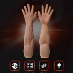 Silicone Gloves Muscle Man 61cm 6