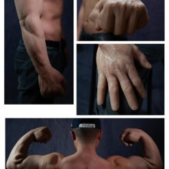 Silicone Gloves Muscle Man 61cm 7