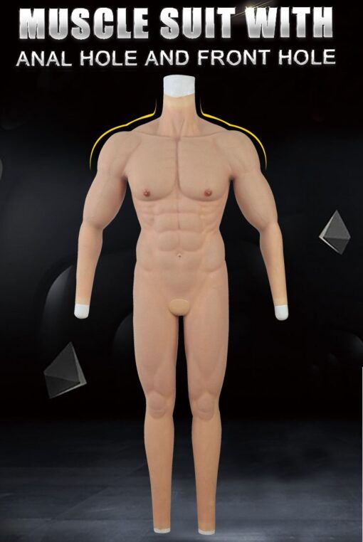 Full Bodysuit Silicone Muscle Suit Full Length Long Sleeve 8th Gen 22