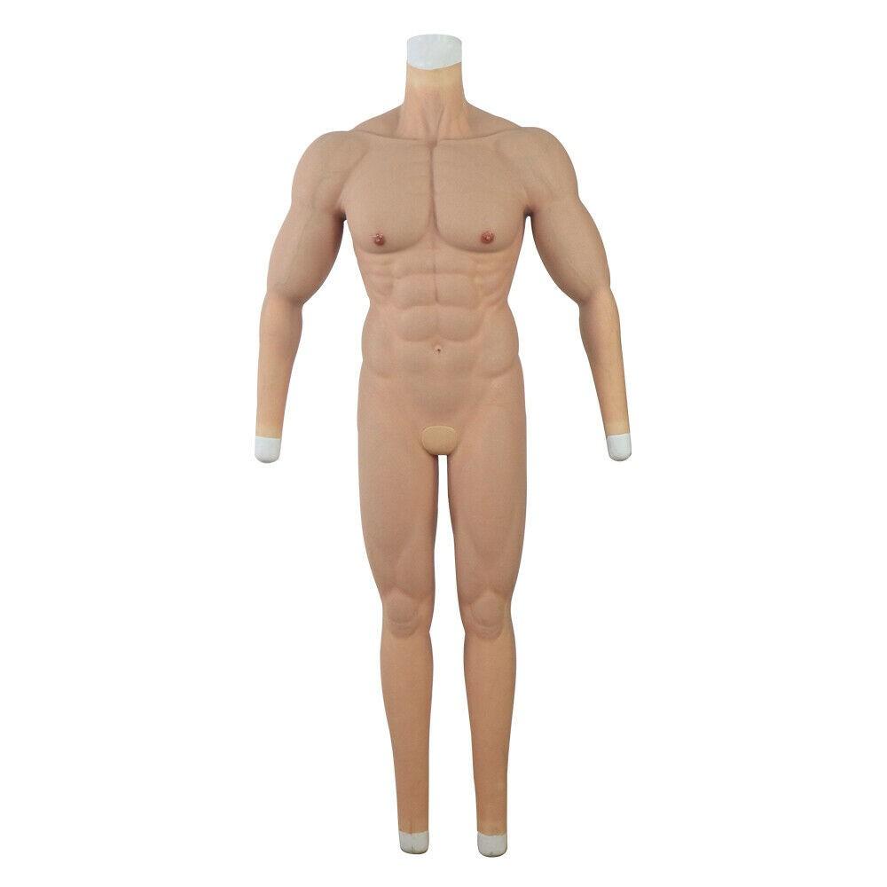 Full Bodysuit Silicone Muscle Suit Full Length Long Sleeve 8th Gen