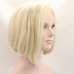 Medium Wavy Golden Hair Synthetic Wig Handmade Crossdresser Wigs Petanca 7
