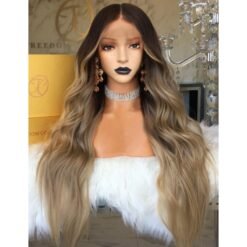 Long Curly Bright Red Hair Synthetic Wig Handmade Crossdresser Wigs Xuxa 3