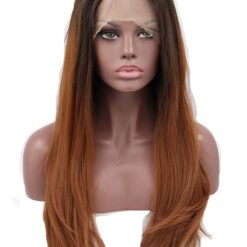 Long Wavy Hair Synthetic Wig Handmade Crossdresser Wigs Donna 1